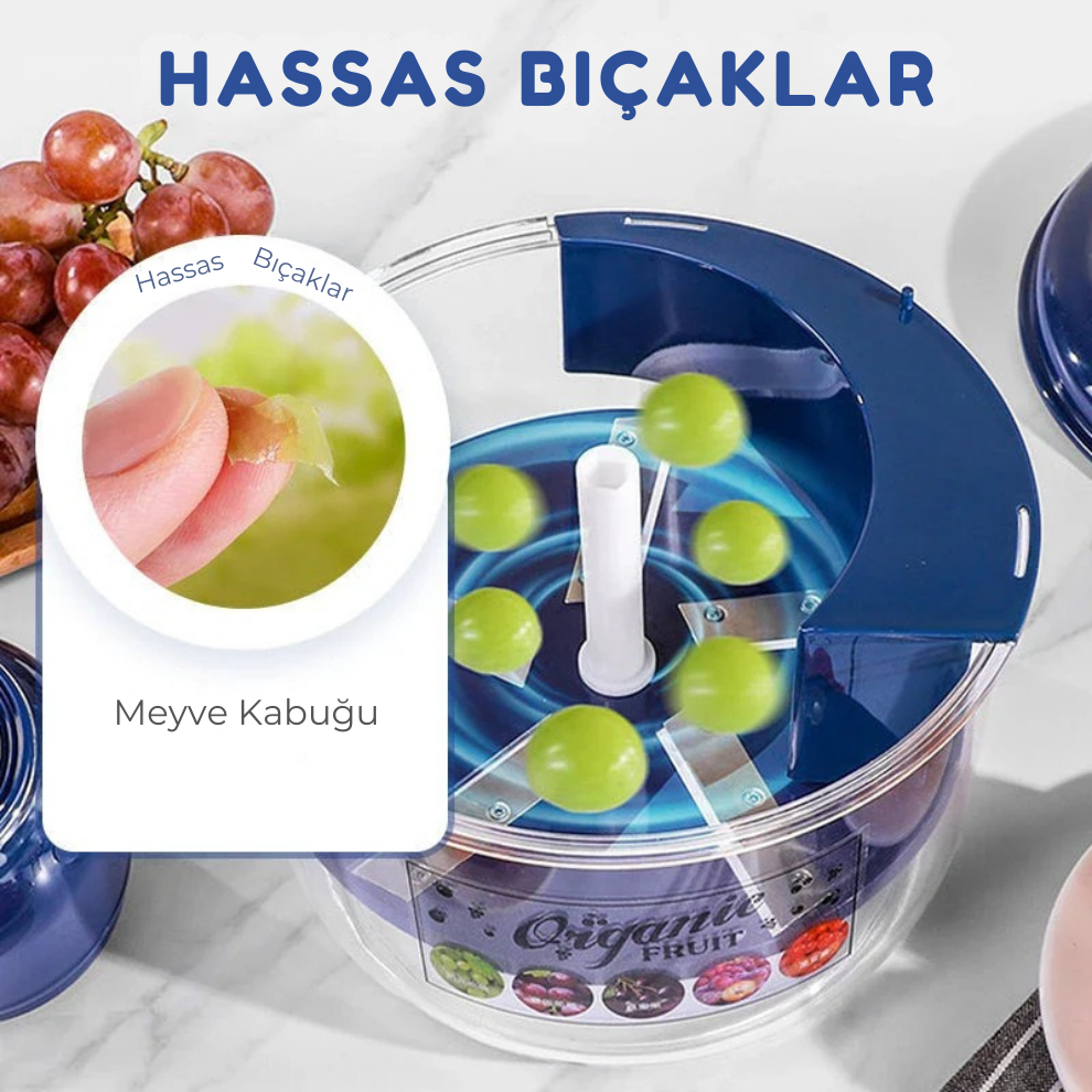Şarjlı Meyve & Sebze Soyucu – Zahmetsiz ve Hızlı!