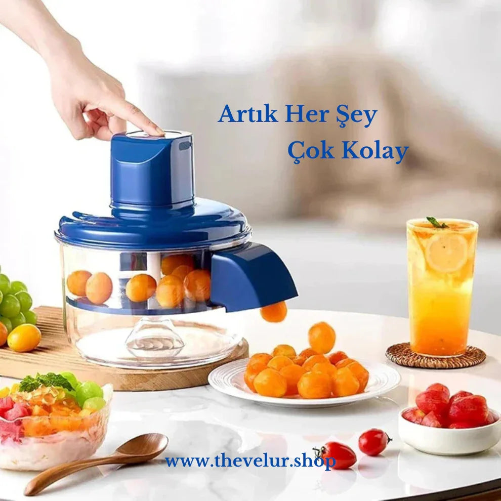 Velur Şarjlı Meyve ve Sebze Soyucu