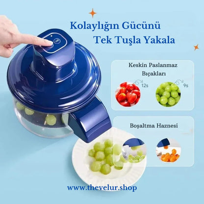 Velur Şarjlı Meyve ve Sebze Soyucu